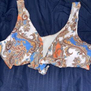 Paisley Print Women's Top